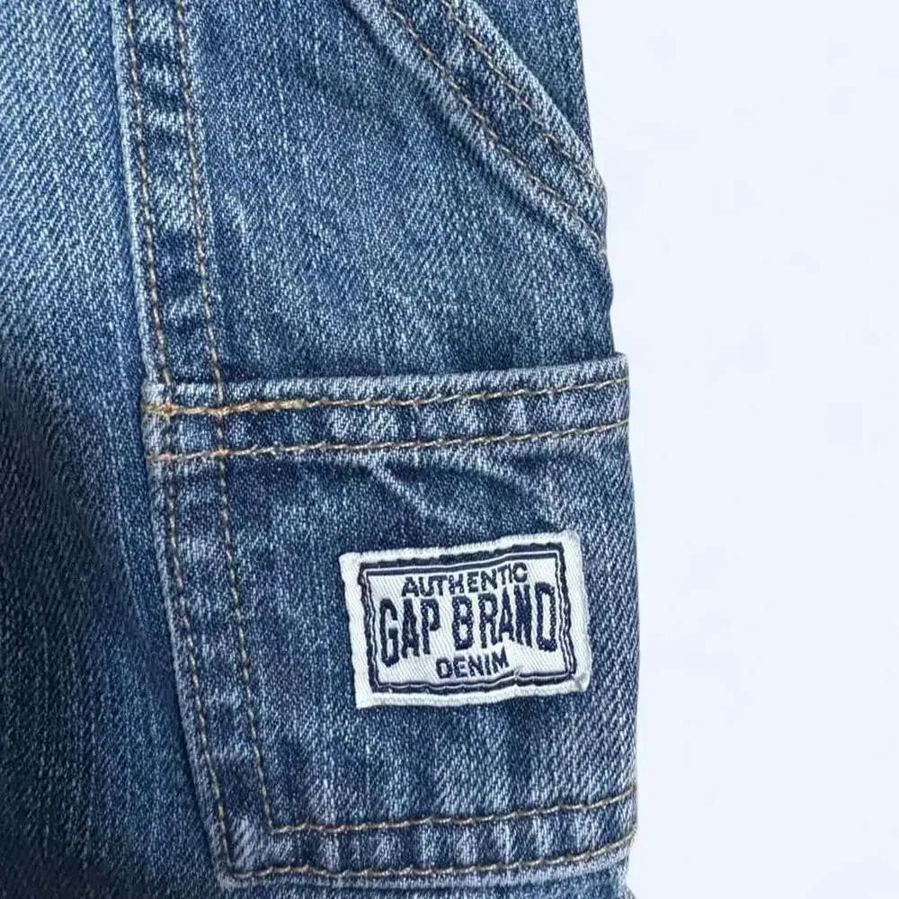 Baby Gap Carpenter Jeans Y2K Utility Denim Size 4T